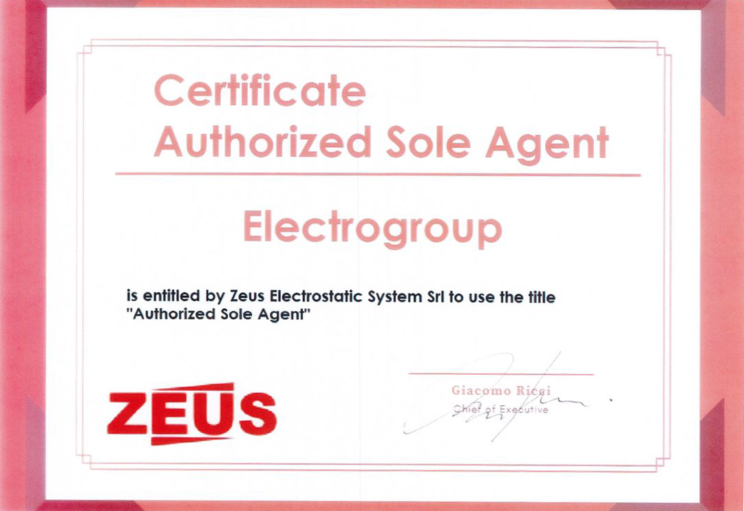 Zeus Certificate
